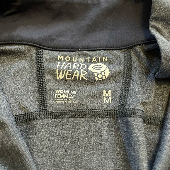 Mountain Hardwear Charcoal Quarter Zip - Picture 3 of 5